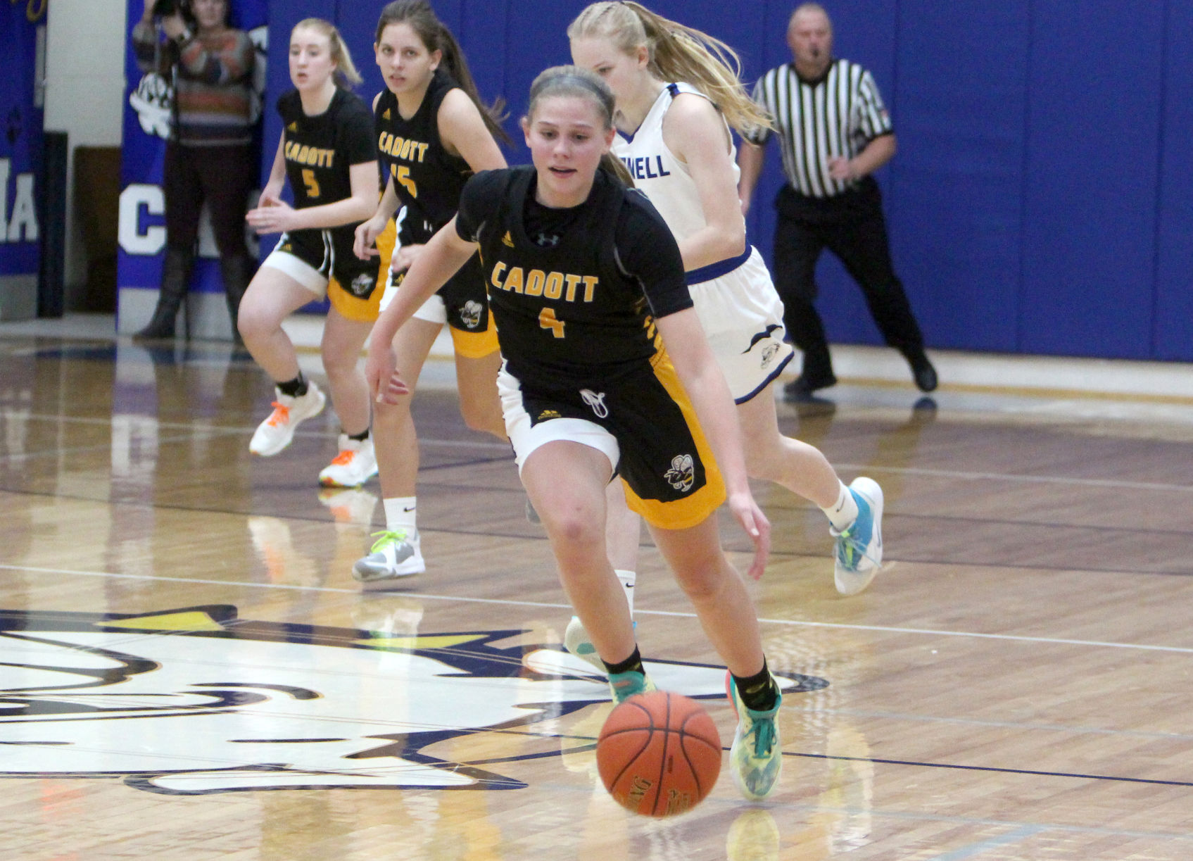Cadott at McDonell girls basketball 1-11-22